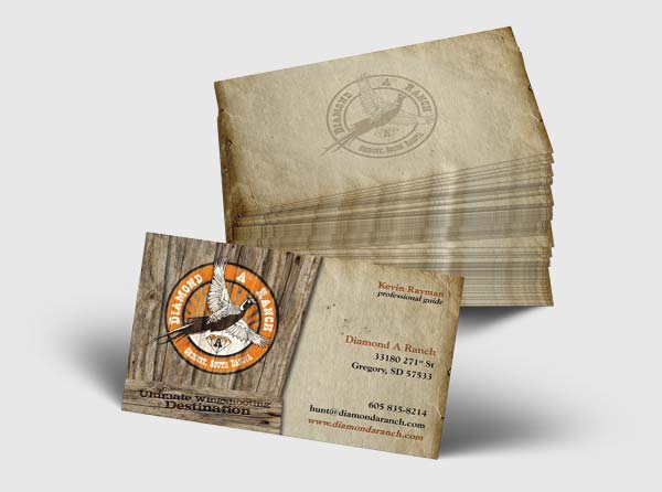 Farmer Business Cards Ag and Farm Print Design