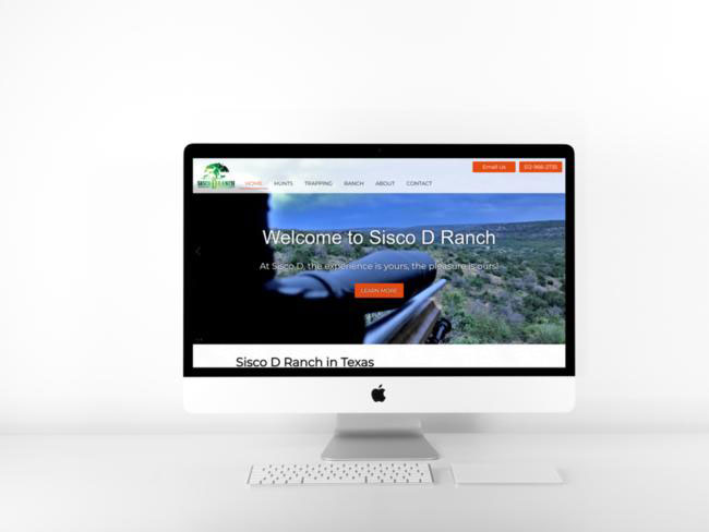 View Texas Hunting Ranch Website Design