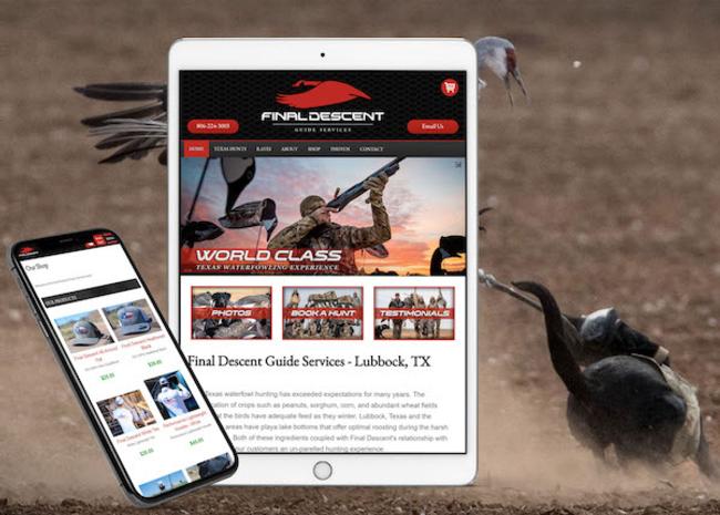 View Texas Waterfowl and Sandhill Crane Hunting Website