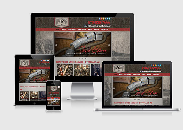 View Waterfowl Hunting Web Design