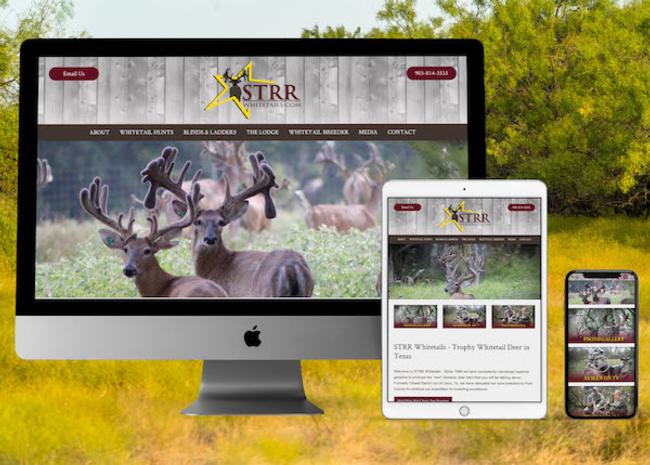 View Whitetail Ranch Web Design