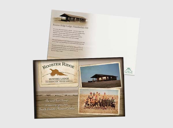 Silver Postcard Design from 3plains Hunting Post Cards